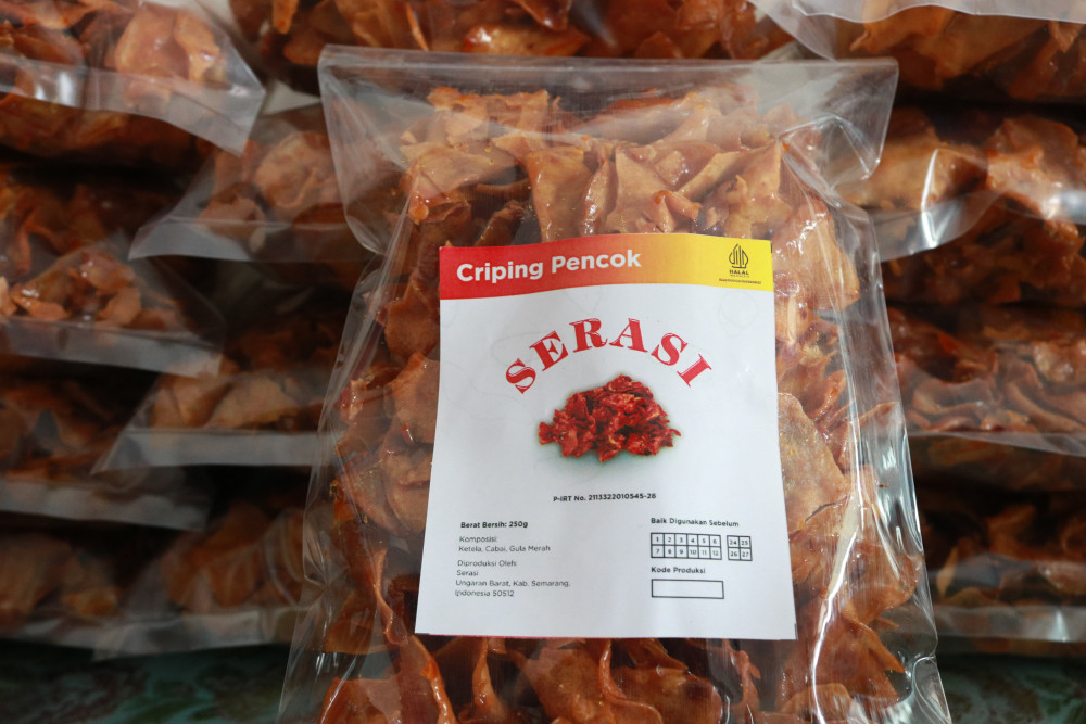 Bermodal Resep Orang Tua, Sri Hidayati Pasarkan Criping Pencok Hingga Mancanegara
