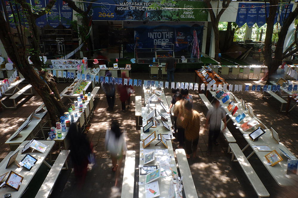  Pameran Karya Seni Siswa Madrasah Internasional TechnoNatura