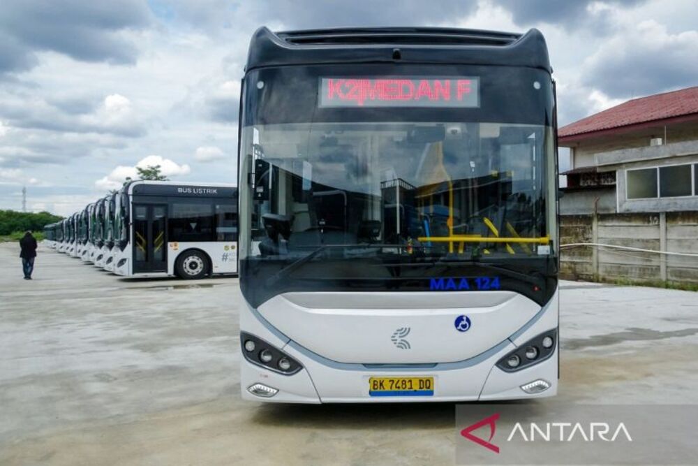  Medan Bakal Luncurkan 60 Unit Bus Listrik Baru