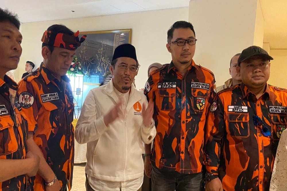  Pemuda Pancasila Beri Dukungan ke Ridwan Kamil-Suswono Sebelum Kampanye Akbar