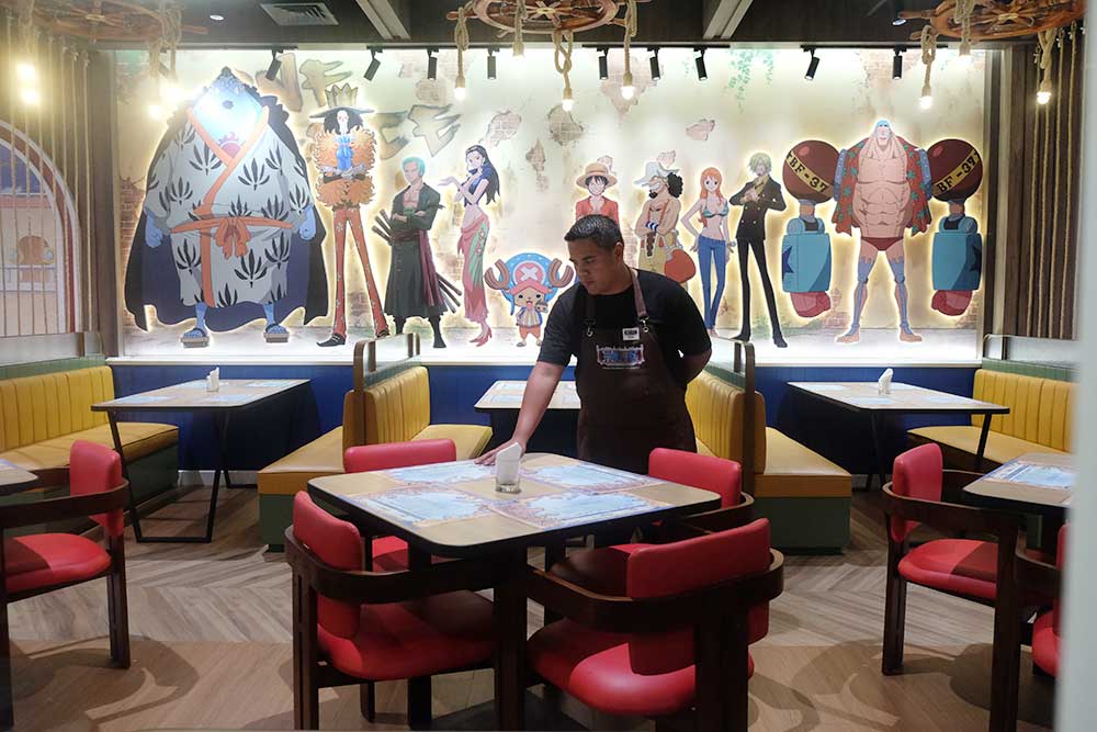  One Piece Cafe Buka di Senayan Park, Pertama di Asia dan Indonesia