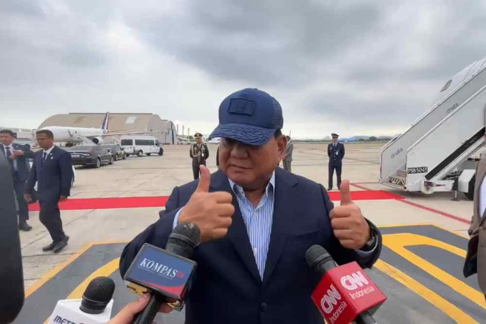  Prabowo Tiba di Abu Dhabi Usai Tur Asia, Amerika dan Inggris