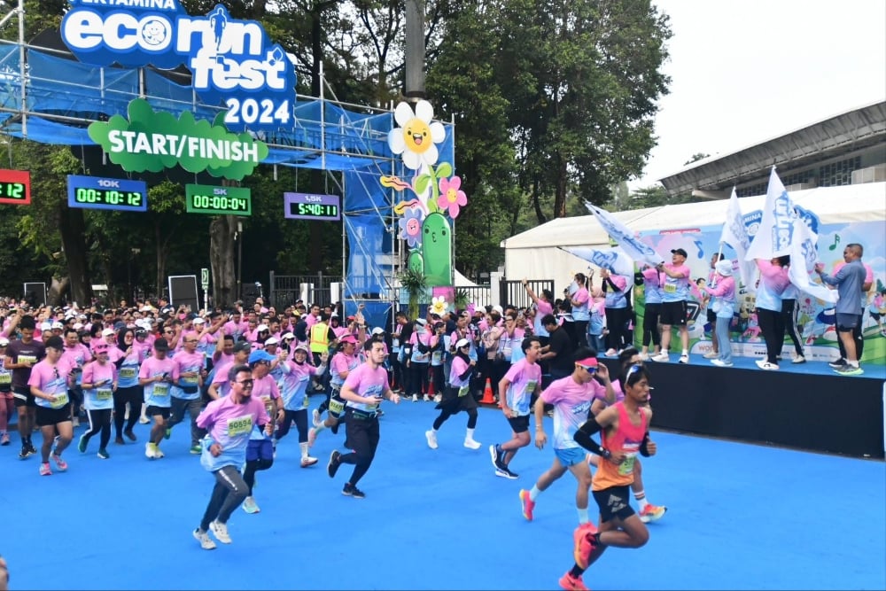  Pertamina Eco RunFest 2024 Digelar, Diikuti 12.300 Peserta