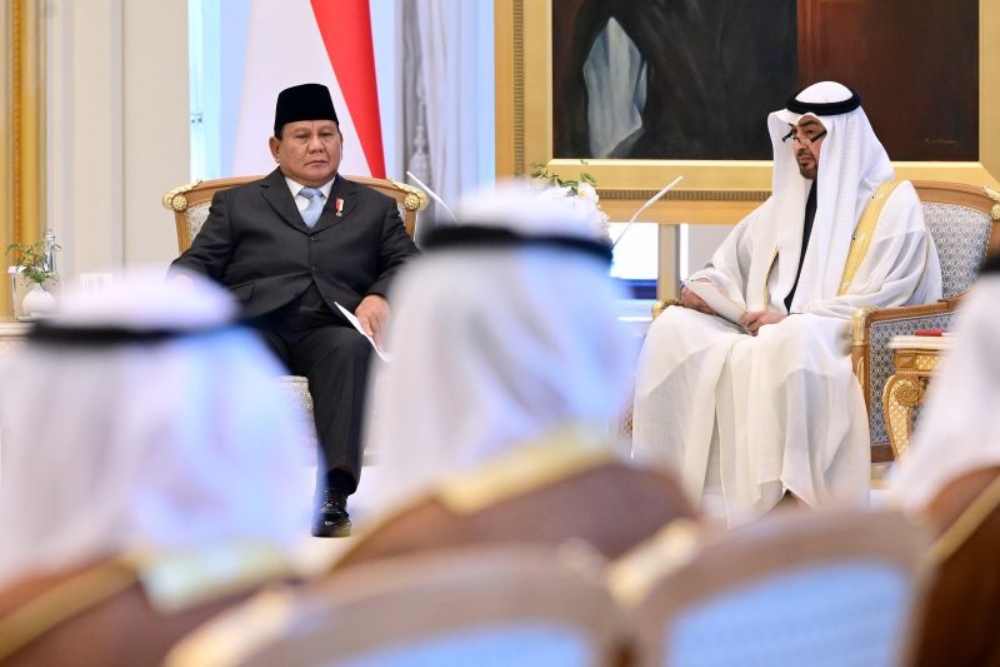  Bertemu MBZ, Prabowo Ingin Belajar Kelola SWF dari Uni Emirat Arab