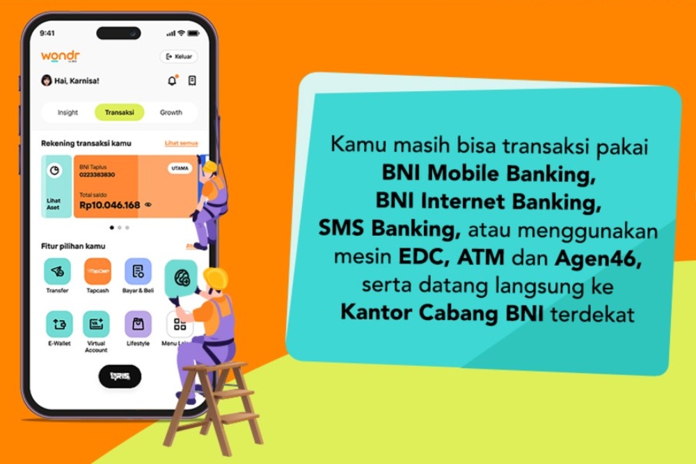  Wondr by BNI Error Nasabah Tak Bisa Transaksi, Begini Penjelasan Manajemen