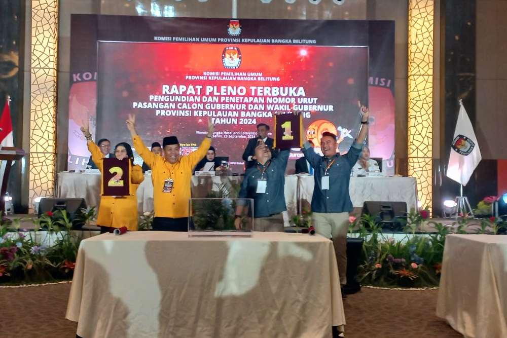  Pilgub Babel 2024, Ini Profil Calon Gubernur dan Calon Wagub Bangka Belitung