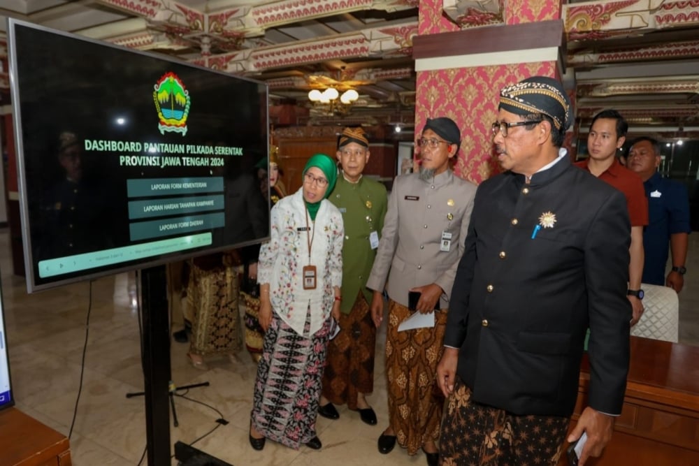  Jateng Operasikan Desk Pilkada Hingga H+3 Pemungutan Suara