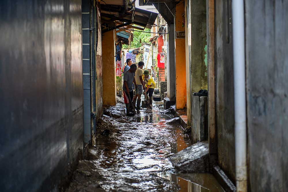  Ratusan Warga di Kabupaten Bandung Terdampak Banjir Akibat Jebolnya Tanggul Sungai Cigede