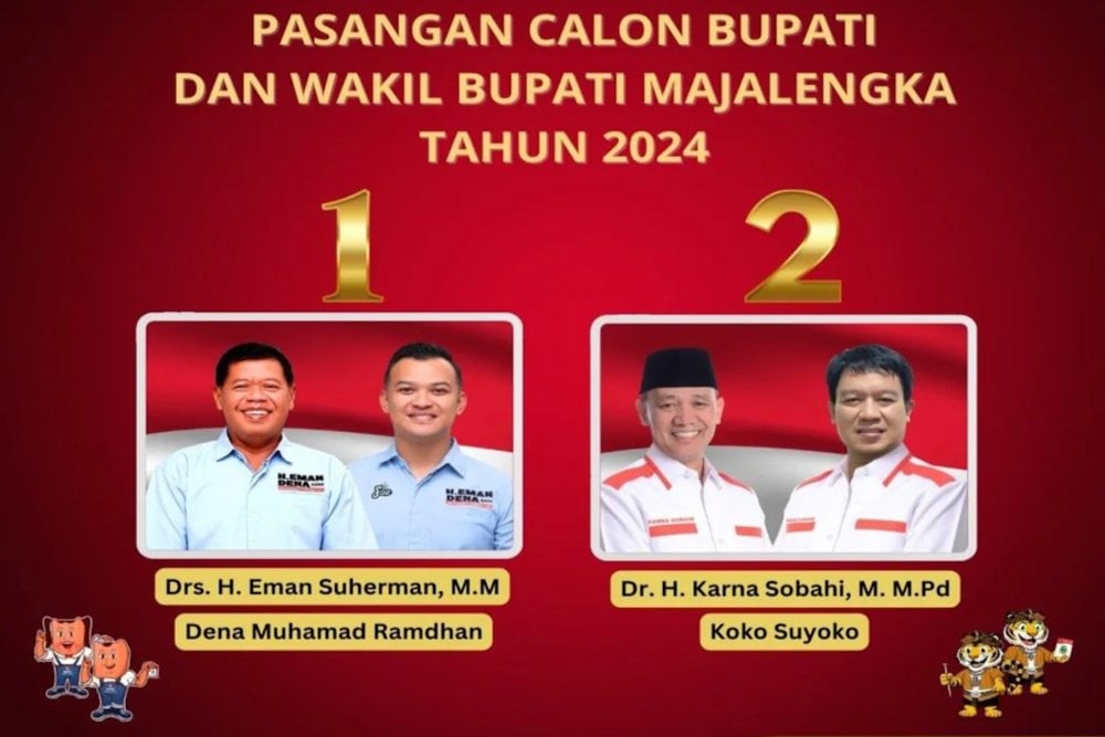  Profil Paslon Pilkada Majalengka 2024: Mantan Sekda vs Bupati Petahana