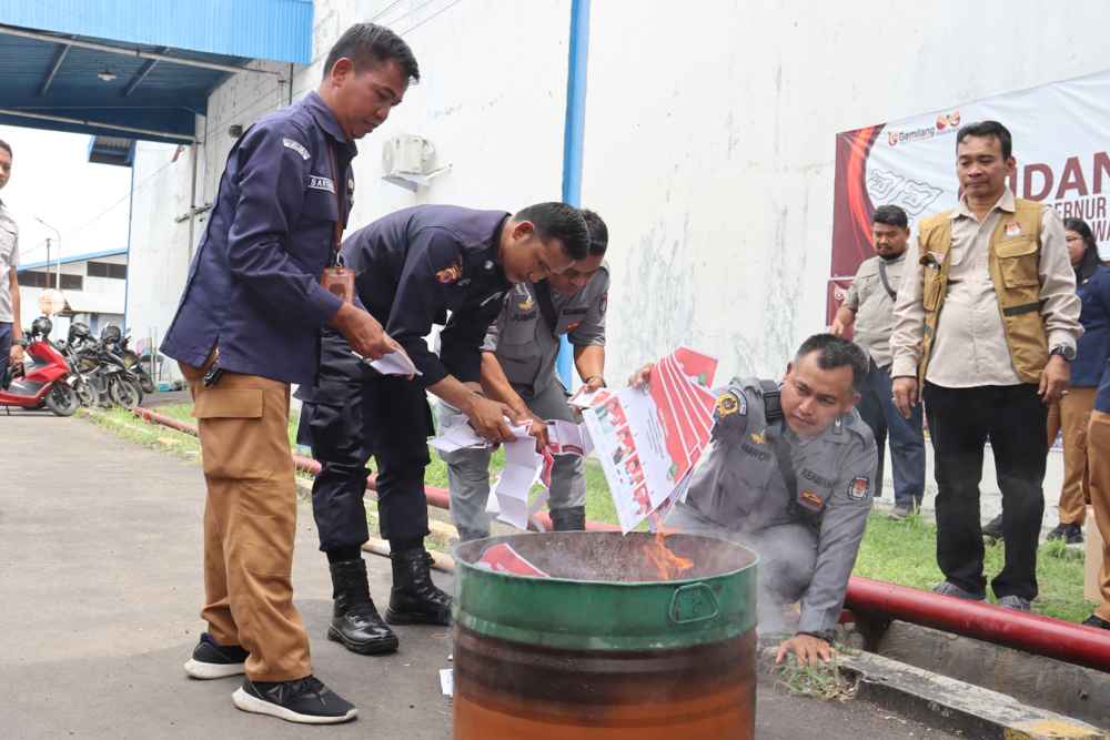  1.851 Lembar Surat Suara di Kota Cirebon Dimusnahkan, Kenapa?