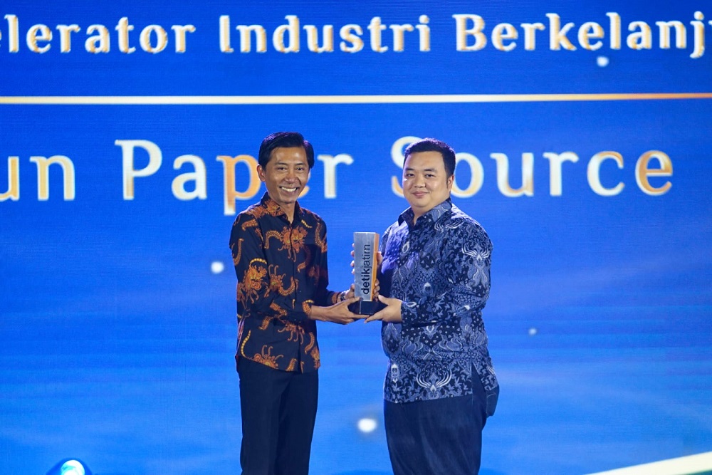  PT Sun Paper Source Raih Penghargaan Akselerator Industri 2024