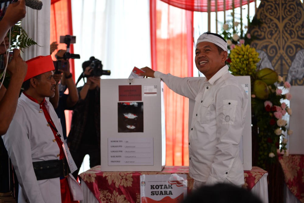  Usai Nyoblos, Dedi Mulyadi Optimistis Menang Telak di Pilgub Jabar