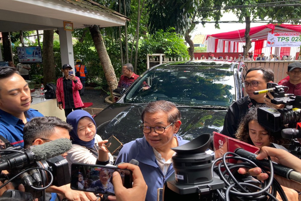  Pram dan Doel Tiba di Kebagusan Jelang Megawati ke TPS