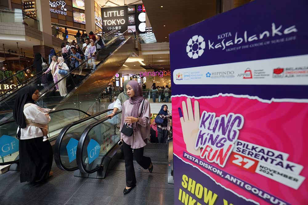  Kota Kasablanka Dukung Klingking Fun: Beri Pesta Diskon Guna Kurangi Angka Golput