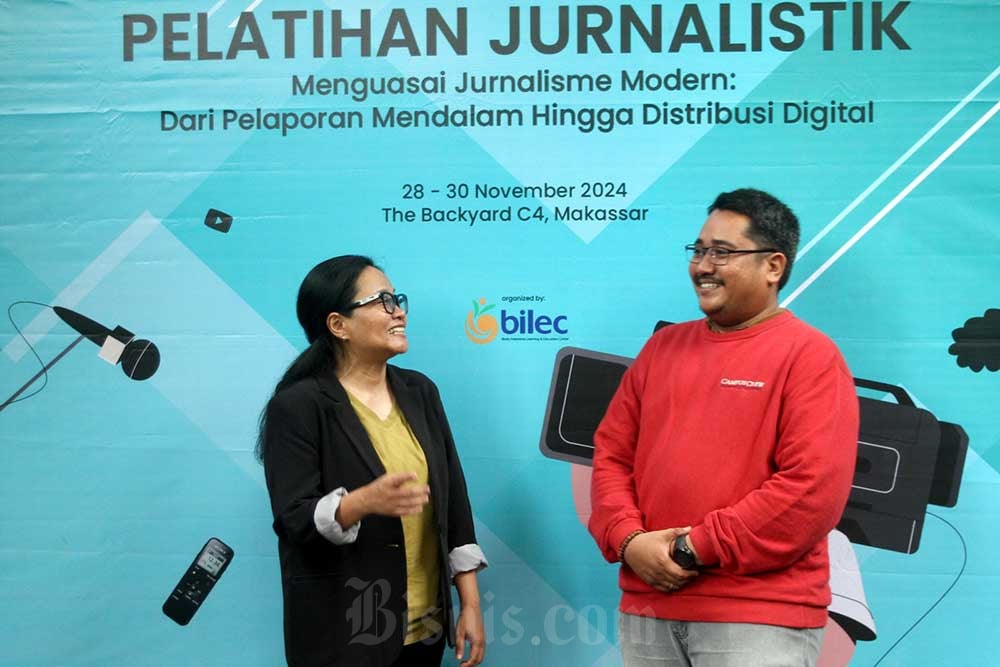  Bisnis Indonesia dan Vale Indonesia Gelar Pelatihan Jurnalistik