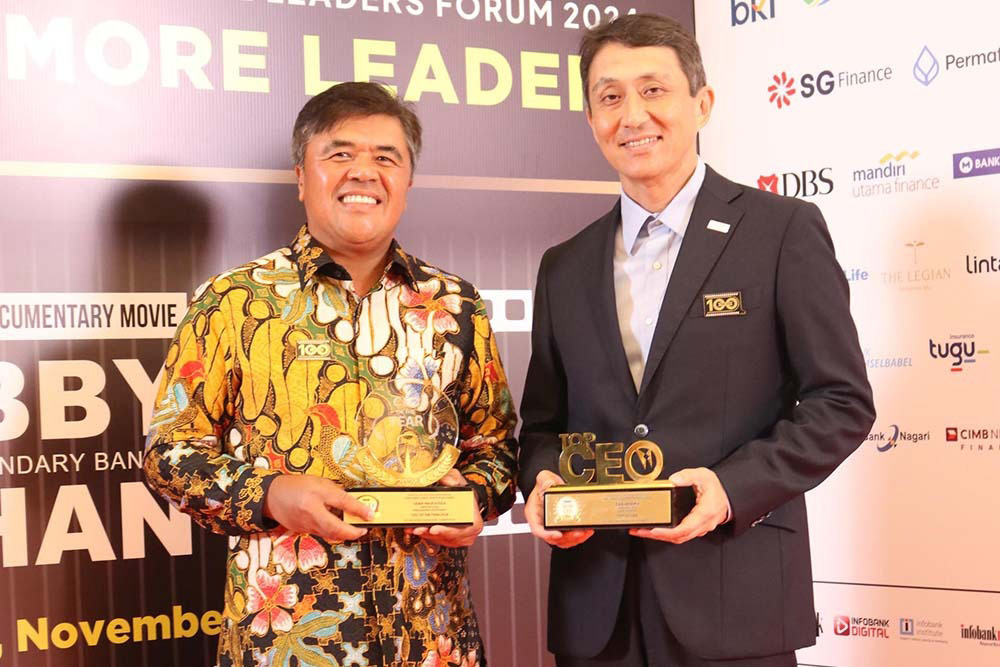  Penghargaan Top 100 CEO dan Top 200 Leader Future 2024