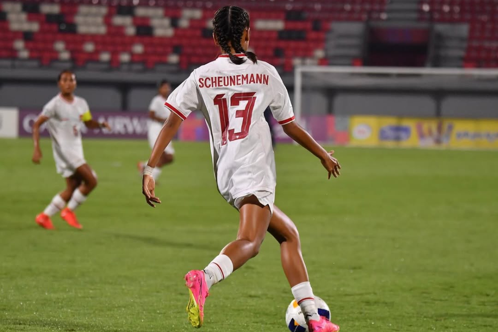  Claudia Scheunemann, Pemain Timnas Indonesia Calon Top Skor Piala AFF Wanita 2024