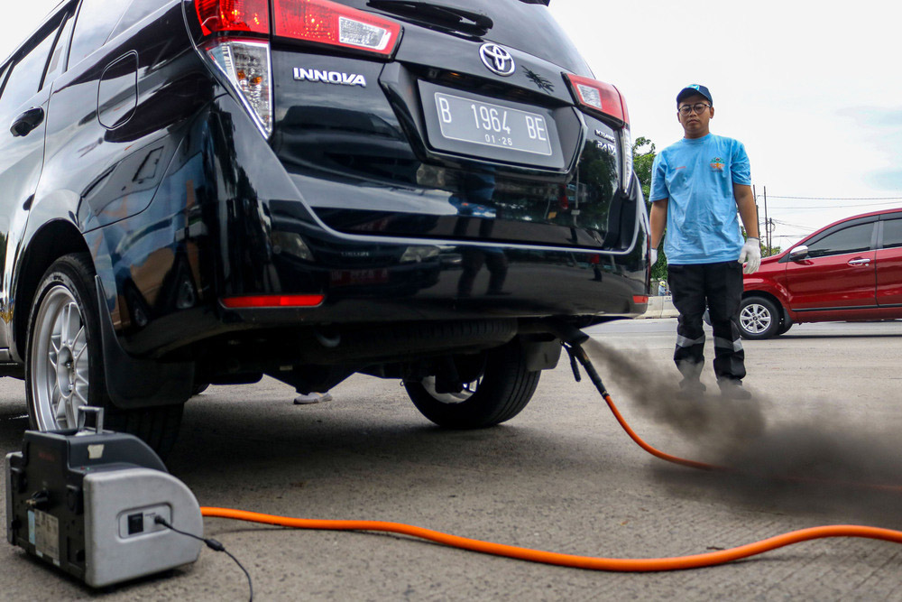  Uji Emisi Kendaraan Bermotor Gratis Di Jakarta