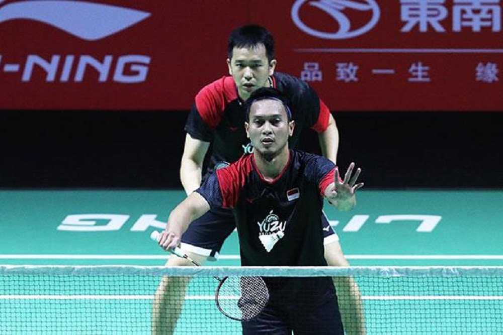  Saat Kevin Sanjaya Merespons Keputusan Pensiun Hendra Setiawan