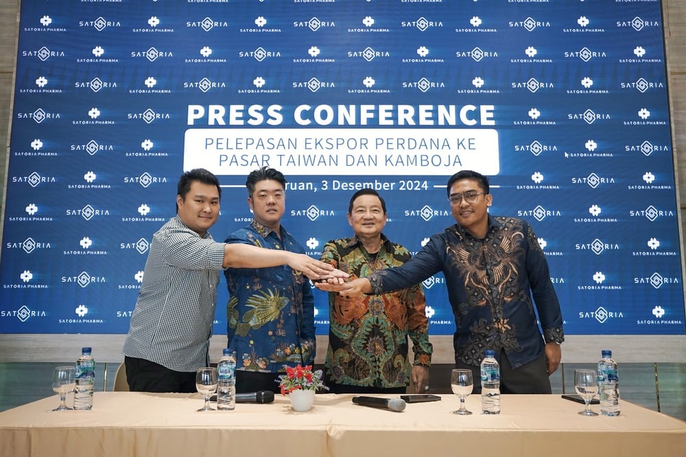  PT Satoria Pharma Ekspansi Pasar Ekspor Infus ke Taiwan dan Kamboja