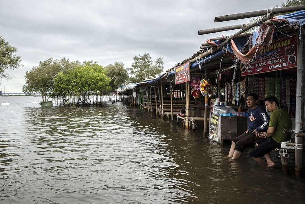  Banjir Rob Pantai Marunda Jakarta