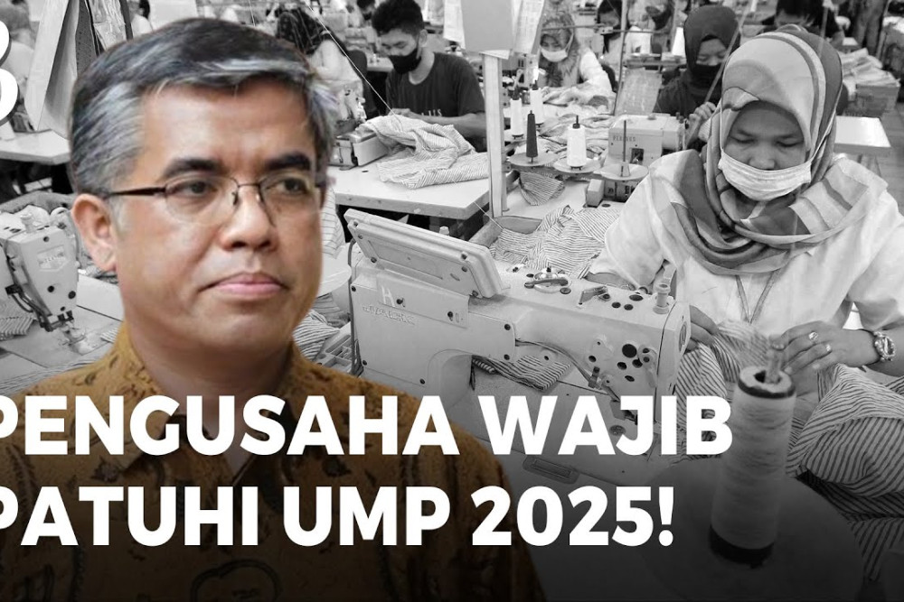  Permenaker Diteken, Ini Formulasi Kenaikan UMP 2025