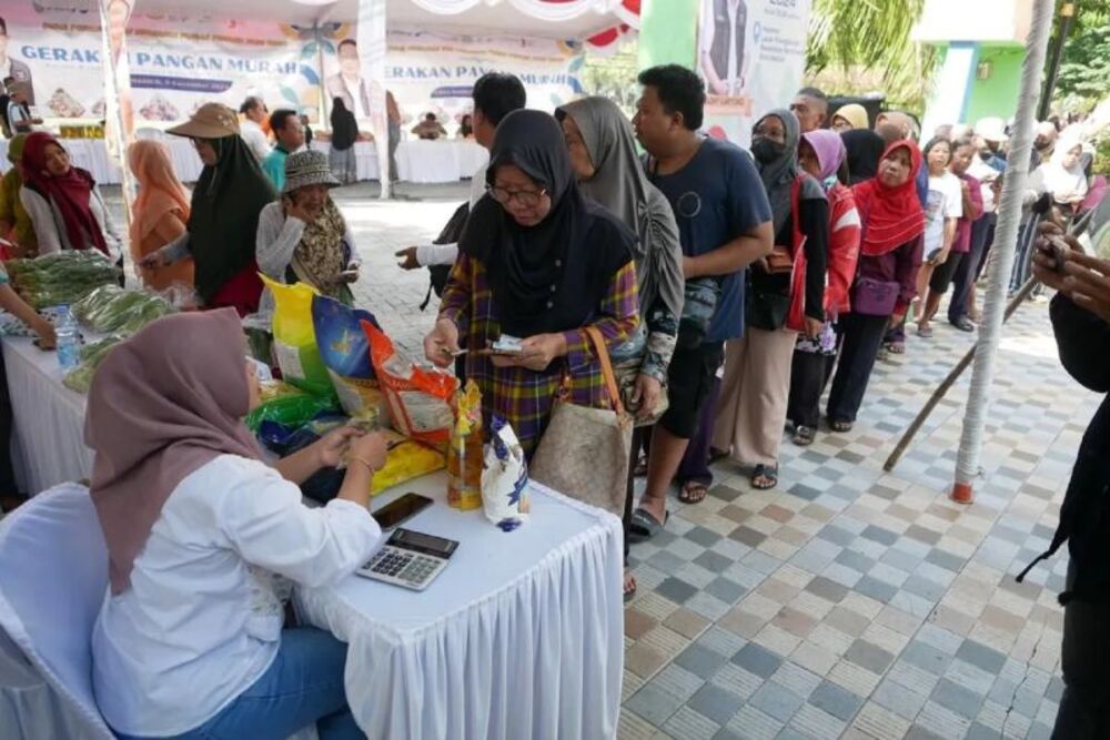  Kota Madiun Gelar Bazar Murah Bahan Pokok