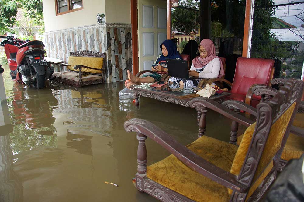  Ratusan Rumah di Jombang Terendam Banjir Luapan Sungai Afvour Watudakon