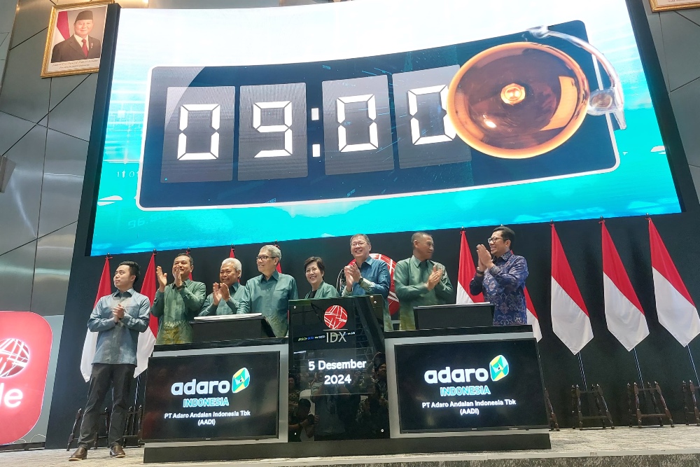  Saham Adaro Andalan (AADI) Tancap Gas di Hari Terakhir PUPS