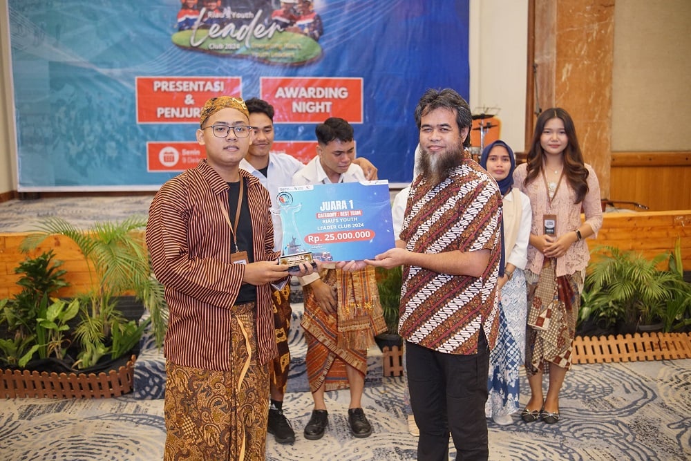  Pemuda Riau Raih Juara RiYoLC 2024, Siap Hadapi Tantangan Masa Depan