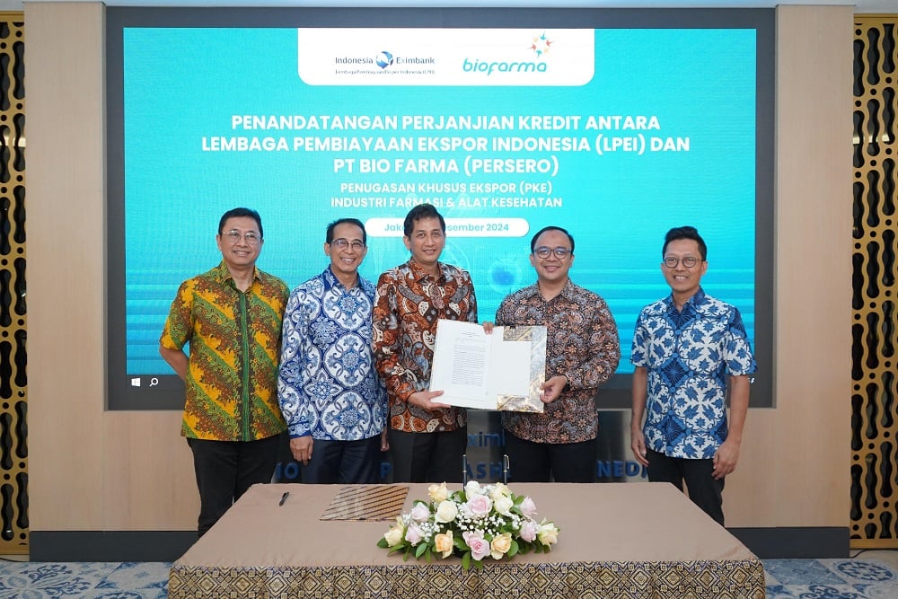  LPEI Gelontorkan Kredit Rp300 Miliar untuk Perkuat Sektor Industri Farmasi dan Alkes