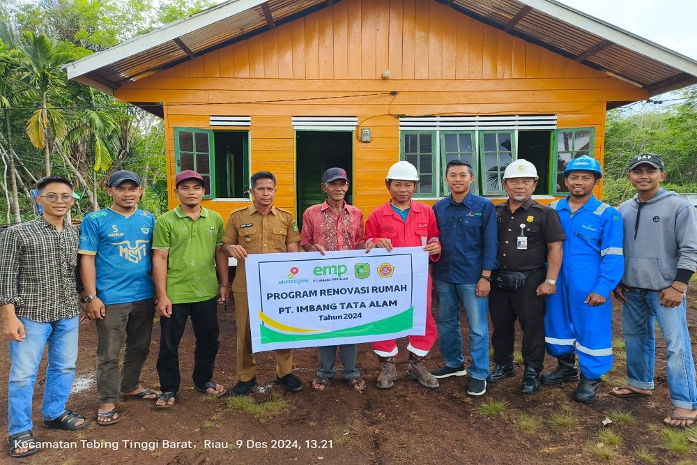  Dukungan PT ITA untuk Renovasi Rumah Imam Masjid Desa Tanjung