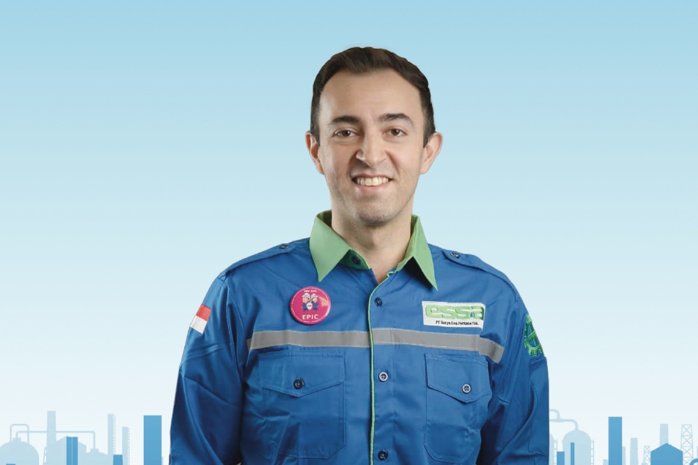 Presiden Direktur dan CEO PT Essa Industries Indonesia Tbk. (ESSA) Kanishk Laroya