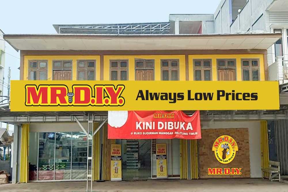 Toko ritel MR DIY/mrdiy