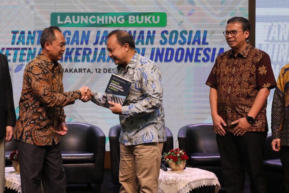  Peluncuran Buku Tantangan Jaminan Sosial Ketenagakerjaan Di Indonesia