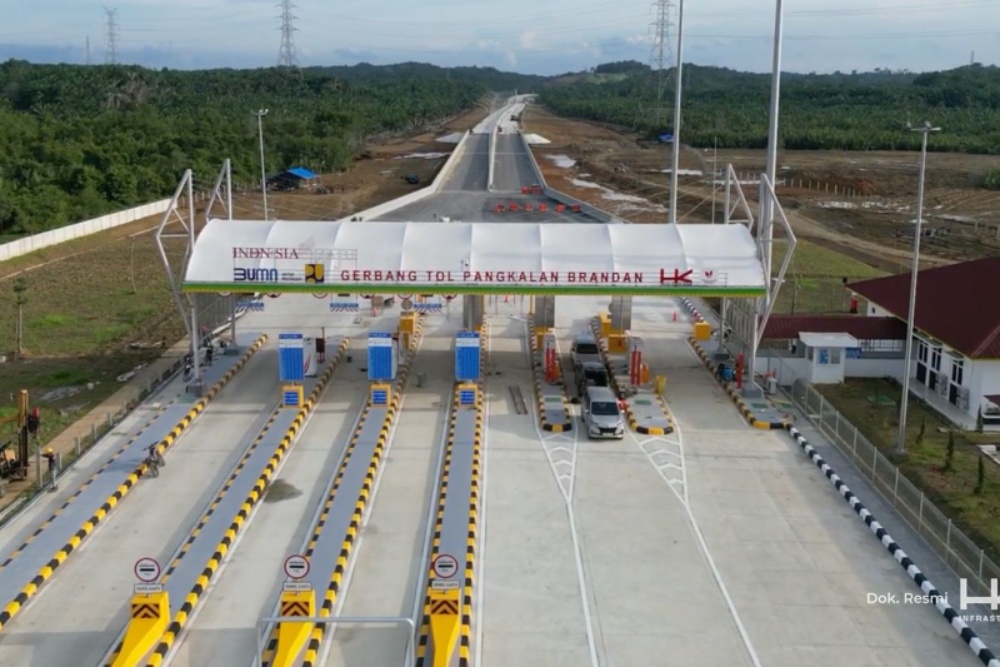  Tol Binjai-Pangkalan Brandan Tersambung Penuh, Waktu Tempuh jadi 40 Menit