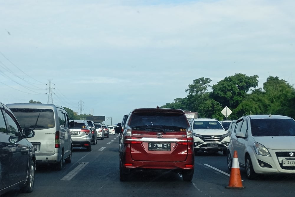 Simak Jadwal  Lokasi Contraflow di Jalan Tol saat Nataru