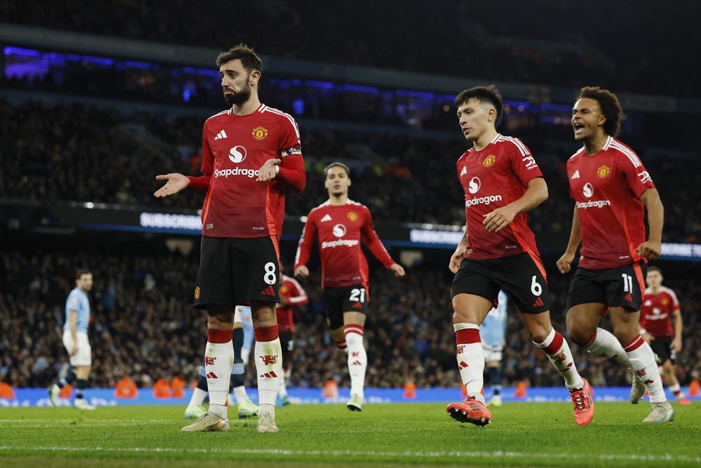  Live Hasil Manchester City vs Manchester United: Setan Merah Menang Dramatis