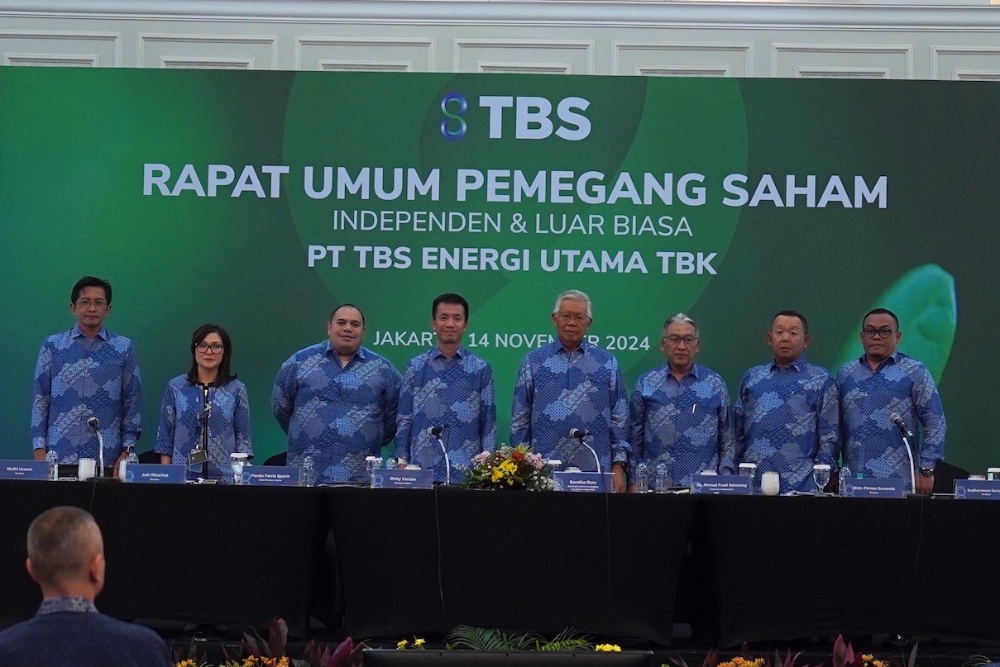  Pemegang Saham TBS Energi (TOBA) Restui Akuisisi Sembcorp Enviroment Rp4,77 Triliun