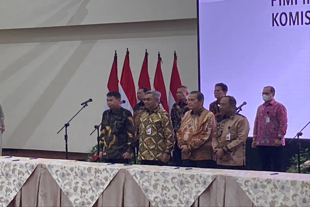  Serah Terima Jabatan, Setyo Budianto Cs Resmi Pimpin KPK Jilid VI