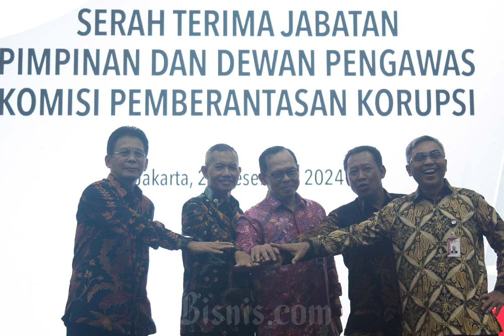  Serah Terima Jabatan Pimpinan dan Dewan Pengawas KPK 2024-2029