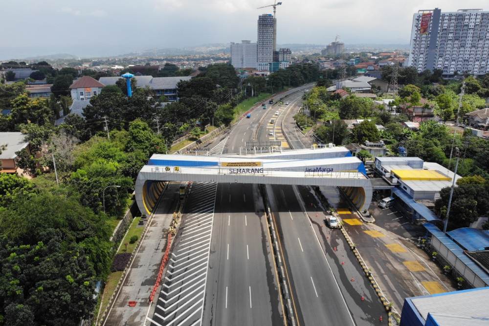 Jalan Tol Semarang A, B, C telah resmi beroperasi sejak 1983 dan menjadi Jalan Tol kedua yang beroperasi di Indonesia setelah Jalan Tol Jagorawi - Dok. BPJT.