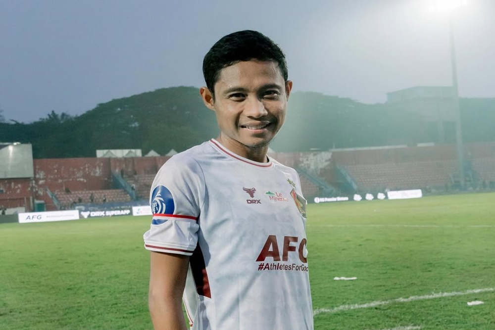 Pemain sepak bola timnas Indonesia Evan Dimas/instagram