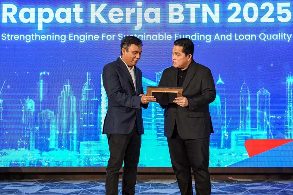  Menteri BUMN Erick Thohir Dorong  BTN Untuk Menjadi Megabank