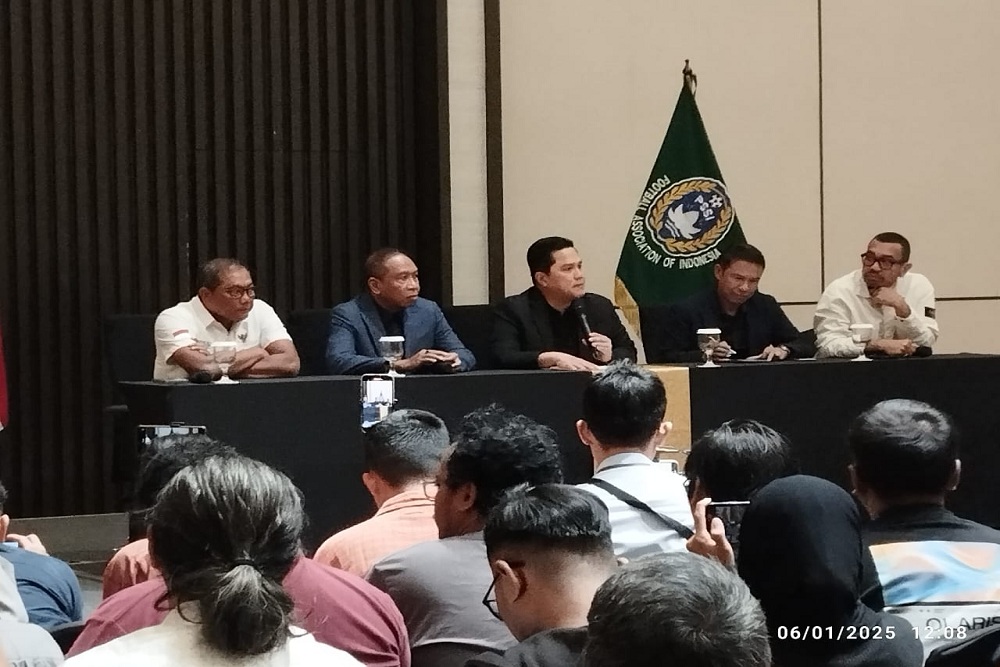  Erick Thohir Ceritakan Proses Rekrut Pelatih Baru untuk Timnas Indonesia