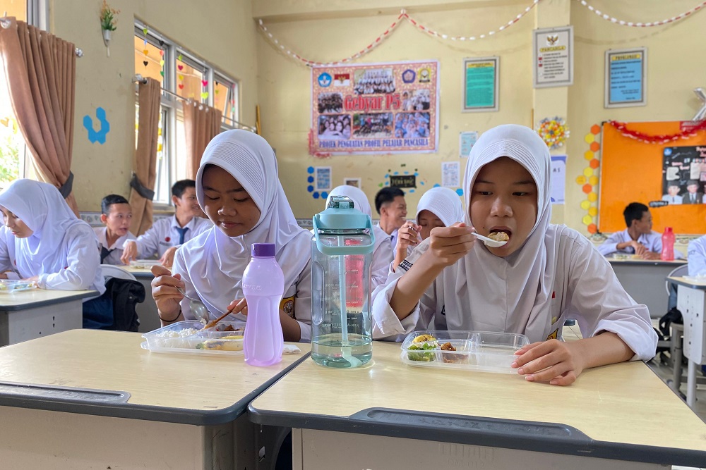  Makan Bergizi Gratis di Palembang Mulai Berjalan, Ada 5 Sekolah Hari Ini