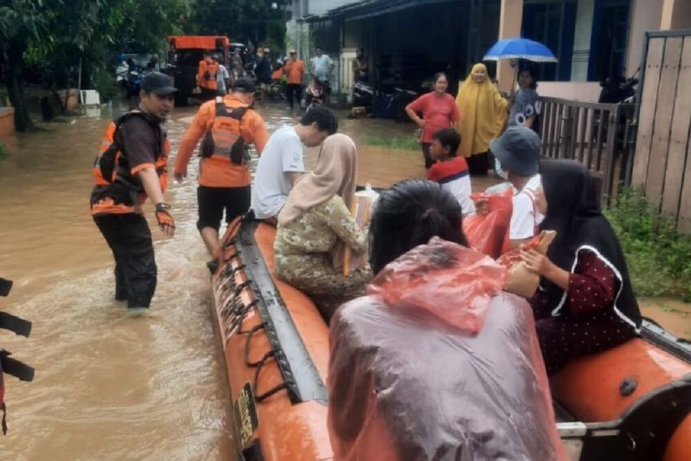  Banjir Serang Banten, Paling Parah di Kramatwatu