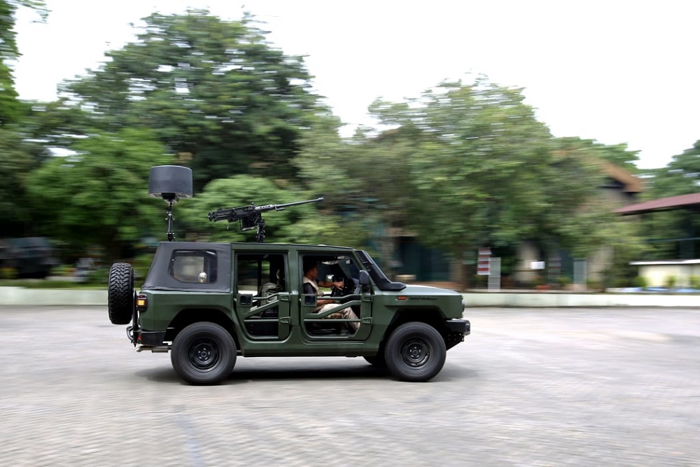  Tahun Ini Pindad Mulai Produksi Massal Kendaraan Maung untuk Menteri hingga Gubernur