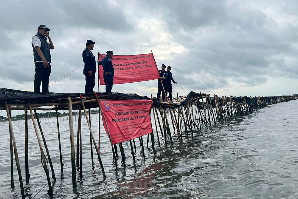  Presiden Prabowo Instruksikan Penyegelan Pagar Laut 30,16 km