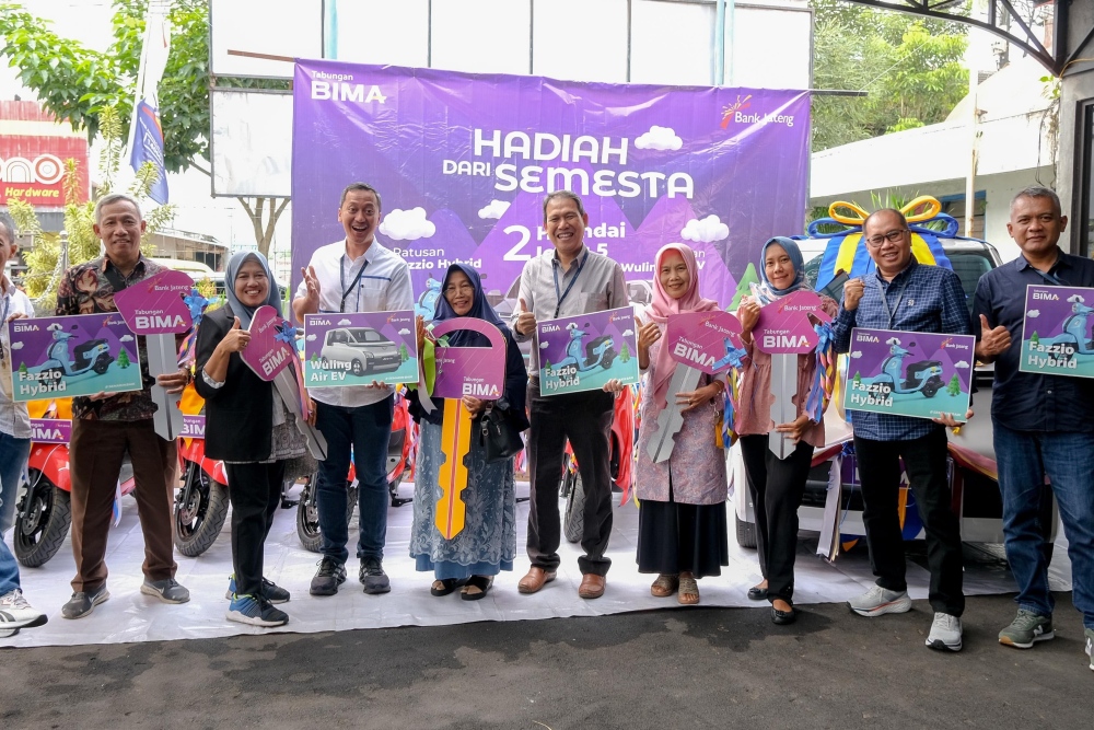  Bank Jateng Temanggung Bagikan Hadiah Mobil Listrik